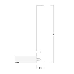 Verona Pure Blanc Crown Extension Moulding