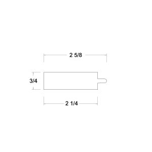 Verona Pure Blanc Support Moulding