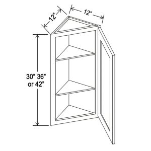 ANGLED WALL CABINETS