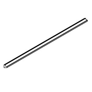Inside Corner Mold - 8 foot Stick - 1/2 Overlay Rubberwood Shaker