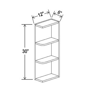 WALL OPEN SHELF CABINETS